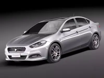 Fiat Viaggio  2013 3D model