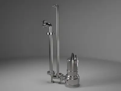 Sewage Pump 3D model