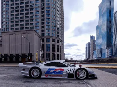 Mercedes CLK GTR 3D Model 3D model