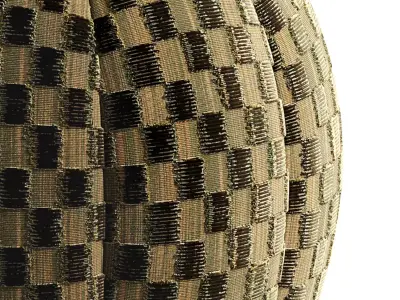 Sofia Footstool by Soho Home Exclusive to Selfridges 3D model