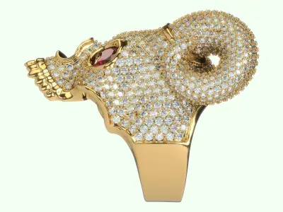 Ring 0232 3D print model