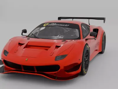 Ferrari 488 GT Modificata 3D model