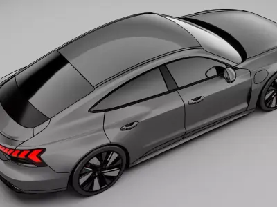 Audi E tron 3D model