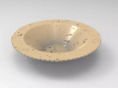 Yugt Vase Low-poly 3D model