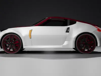 nissan 370z 3D model