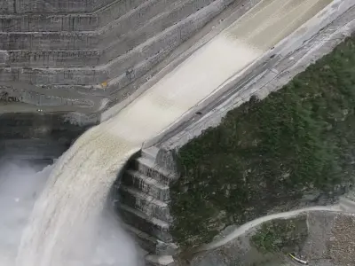 Hidroituango Hydroelectric Power Plant 10 11 2018 3D model