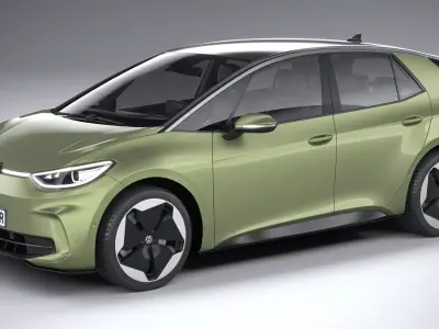 Volkswagen ID3 2024 3D model