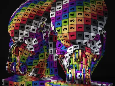 Celtic Predator Mask Replica 3D model