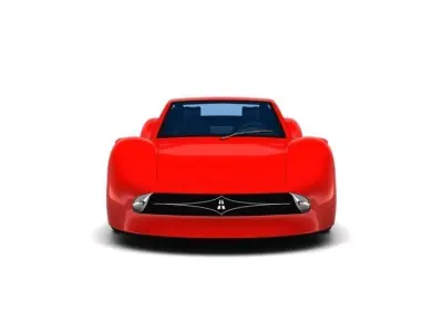Acceptor Acc2 Electric Car 3D model