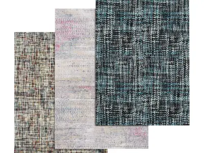 Rug Set 389 3D model