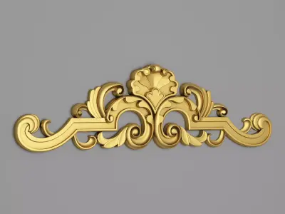 Classic Carved 013 3D model purchase