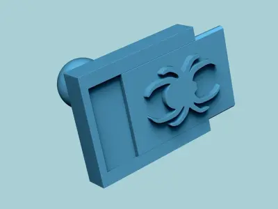 Stamp 47 - Spider - Fondant Decoration Maker Toy 3D print model