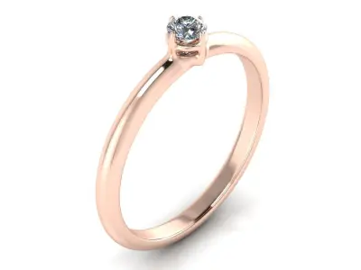 Jewelry Female Ring 3D print model buy