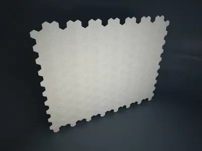 01 PUZZLE PATTERN WALL 3D model