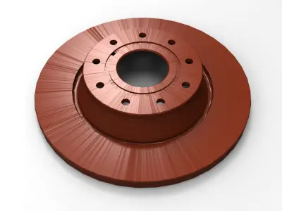 Braking disk Free 3D model