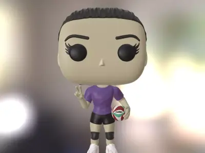 Funko jugadora de Volley 3D print model