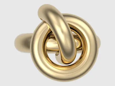 Knot Signet Ring JDBCo 3D print model