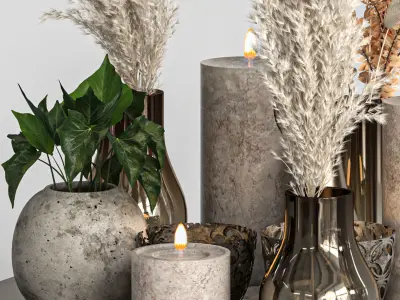 Decorative set 43 3D model