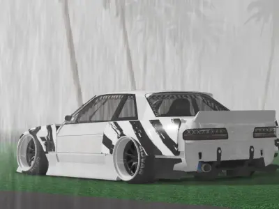 S13 Custom Kit 3D model