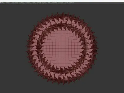 SCALA MIRROR Low-poly 3D model