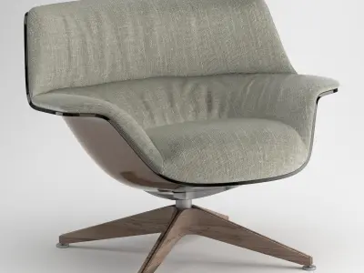 Avenue Road Coach Chair 3D model