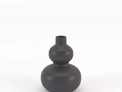 Vase ROBERT - D11xH15cm - JYSK 3D model