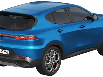 Alfa Romeo Tonale 2023 3D model