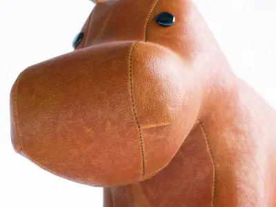 Hippo Bookend 3D model