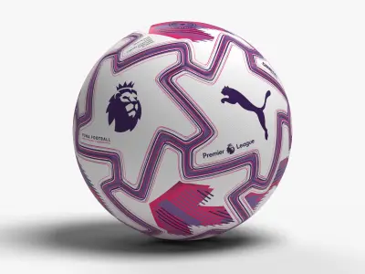 Puma Premier League 25-26 Ball 3D model