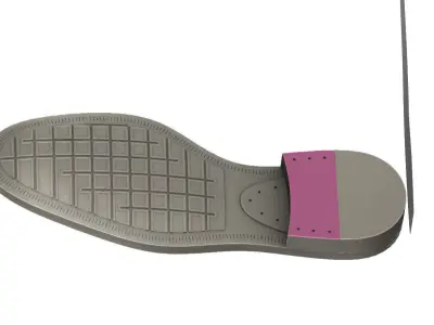 Shoe Sole 16AP1404U 3D print model