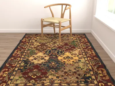 Rugs No 871 Low-poly 3D model