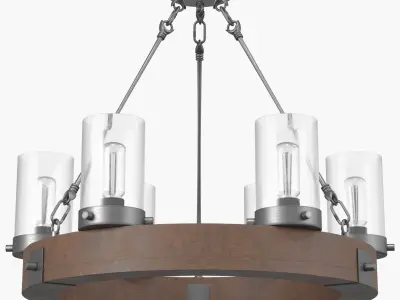 Chandelier loft 3D model