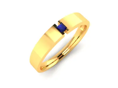 Solitaire Engagement Wedding Women Ring 3D print model buy