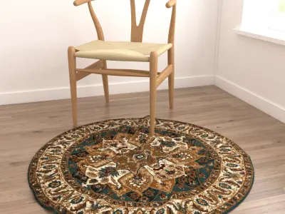 Rugs No 526 Low-poly 3D model