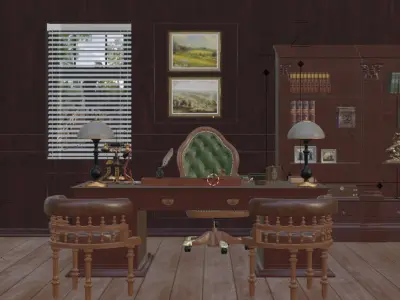 Peaky Blinders Office Remake  3D model
