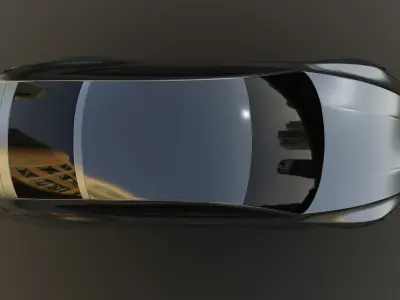 Sedan Car 3D model