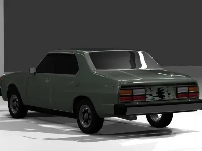 Nissan Skyline C210 GT 1979 3D model