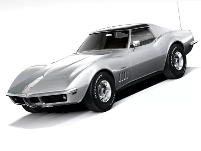 Chevrolet Corvette C3 1969 3D model