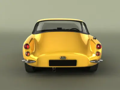 TVR Grantura Mk 2 3D model