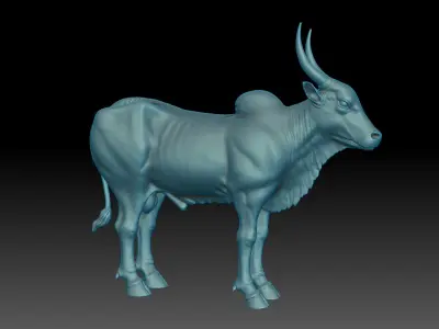 Ox - Indian 3D print model