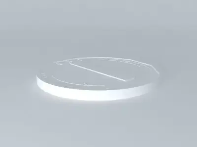 1lv circle Free 3D model