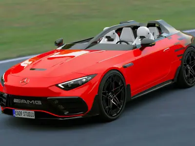 2025 Mercedes PureSpeed Concept 3D model