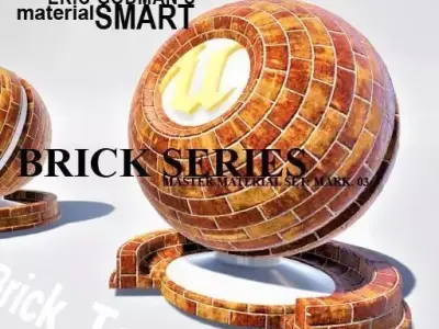 Material Smart Brick Series Smart Master Materials Mark 03 3D model