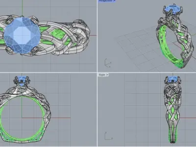ring  for 3dprint Free 3D print model