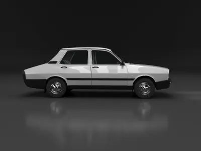 Renault 12 3D Model  3D model