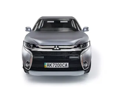Mitsubishi outlander 2017 3D model