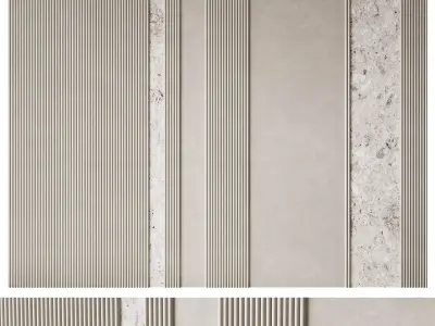 wall panel 33 3D model