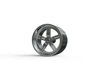 ASANTI AF135 WHEEL  3D print model