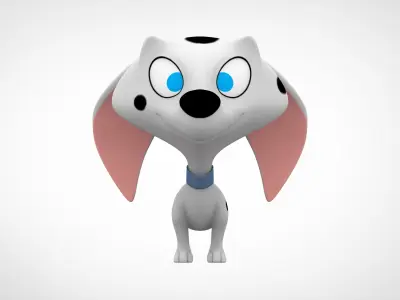 Cadpig  Low-poly 3D model