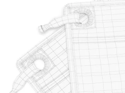 Hot pot holder 3D model